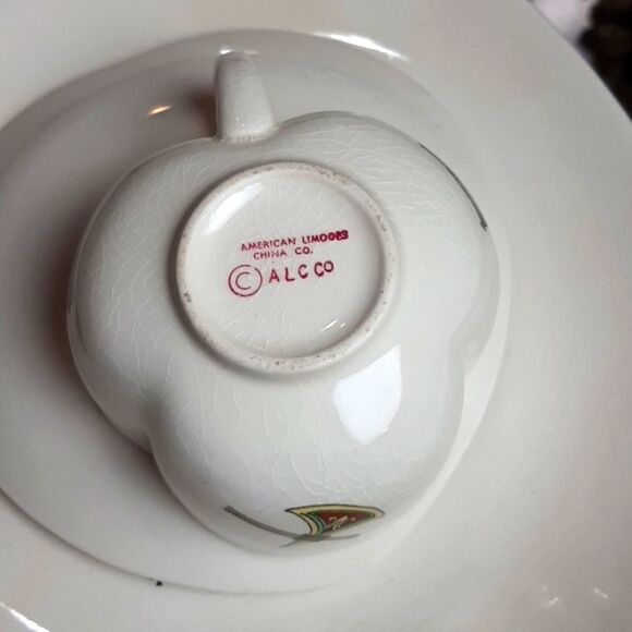 American Lindoges Rare Casino 7 Piece Tea Set - Picture 7 of 13